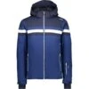 CMP ZIP HOOD JACKET HERRE 1 CMP ZIP HOOD JACKET HERRE -Vinter Gear Shop 38W0617 M934 Marine Main