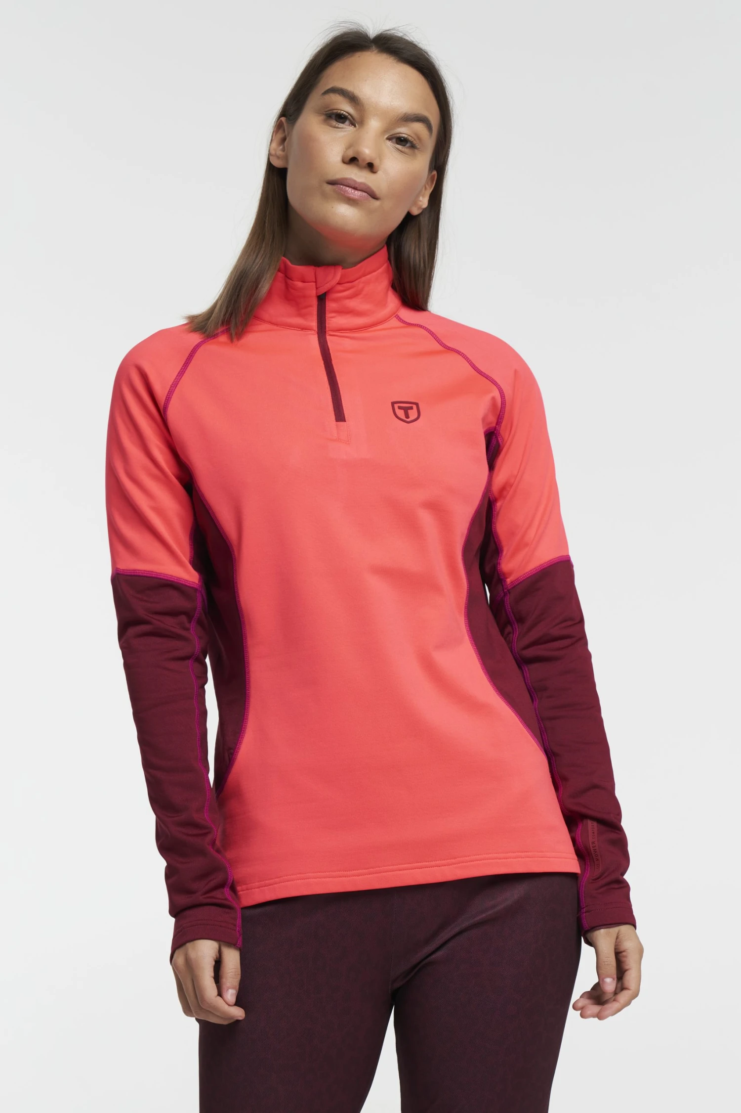 TENSON BASELAYER HALFZIP MIDLAYER DAME 4 TENSON BASELAYER HALFZIP MIDLAYER DAME - Billede 2