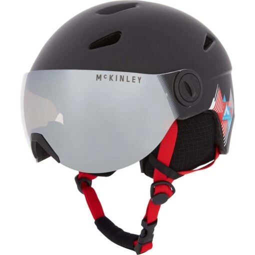 McKinley PULSE S2 VISOR SKIHJELM JUNIOR -Vinter Gear Shop s2 hjelm
